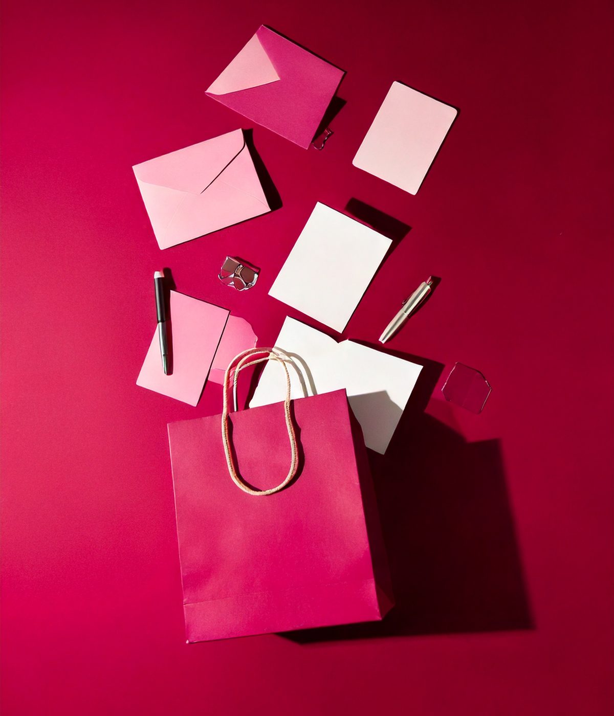 Brand identity design with logo and colour palette